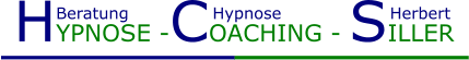 HYPNOSE -COACHING - SILLER     Beratung               Hypnose    	            Herbert
